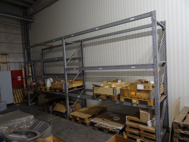 2x metalen palletstelling - afbeelding 1 van  3