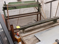 2x metalen plooibank + werktafel - afbeelding 2 van  8