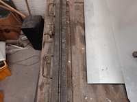 2x metalen plooibank + werktafel - afbeelding 4 van  8