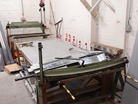 2x metalen plooibank + werktafel - afbeelding 8 van  8