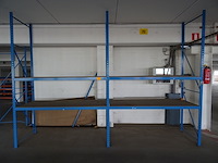 2x metalen rek - afbeelding 1 van  5