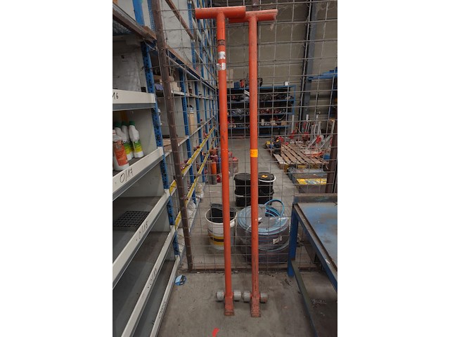 2x metalen rolblok - afbeelding 1 van  4