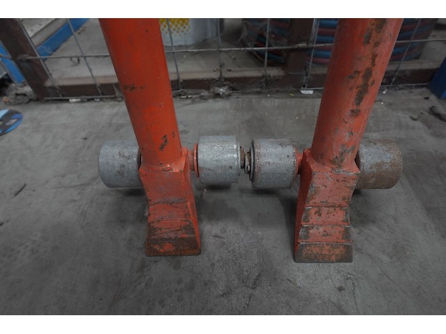 2x metalen rolblok - afbeelding 2 van  4