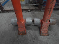 2x metalen rolblok - afbeelding 2 van  4
