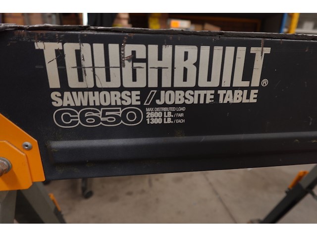 2x metalen schraag toughbuilt - afbeelding 4 van  4