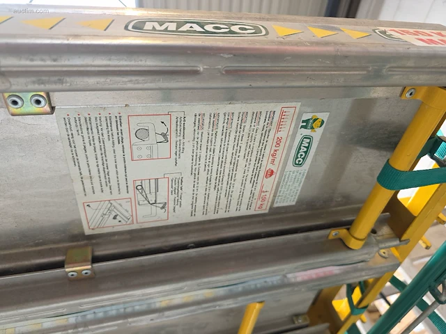 (2x) metalen schragen macc - afbeelding 6 van  6