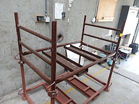 2x metalen stapelbare houder - afbeelding 4 van  5
