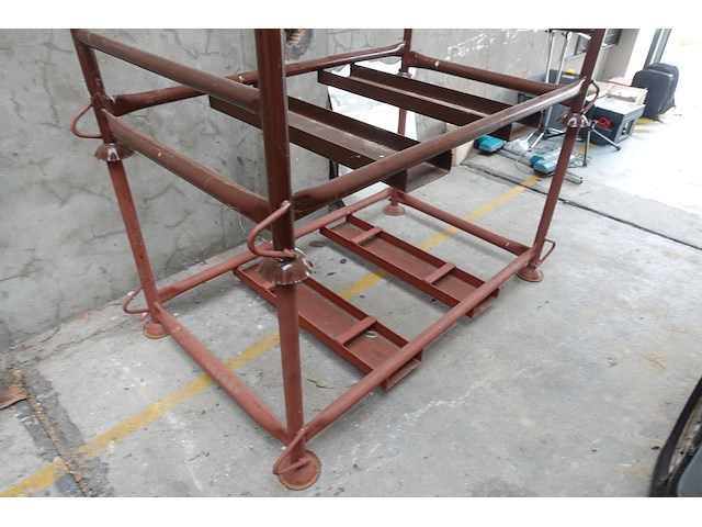 2x metalen stapelbare houder - afbeelding 5 van  5