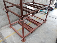 2x metalen stapelbare houder - afbeelding 5 van  5