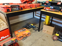 2x metalen tafel - afbeelding 3 van  4