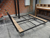 2x metalen transportkar - afbeelding 1 van  3