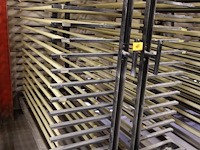 2x metalen verrijdbaar droogrek - afbeelding 2 van  2