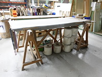 2x metalen werkbank x houten werkbank - afbeelding 2 van  5