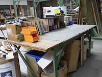2x metalen werkbank x houten werkbank - afbeelding 3 van  5