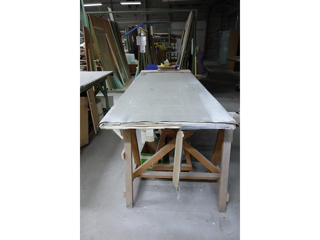 2x metalen werkbank x houten werkbank - afbeelding 4 van  5