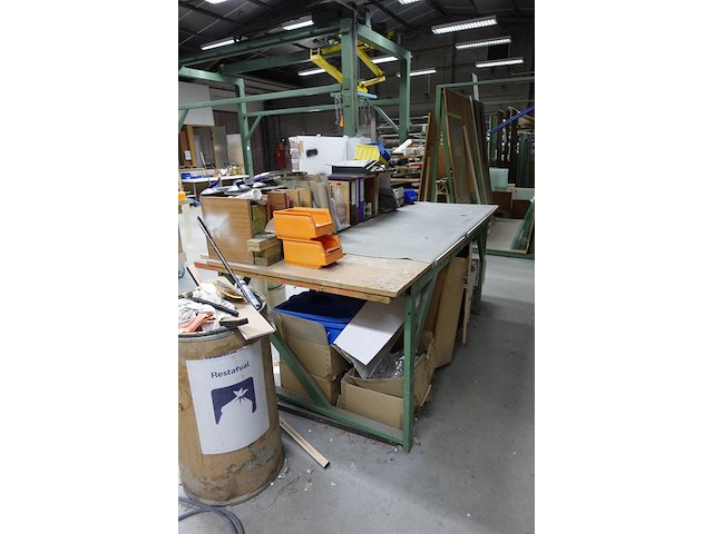2x metalen werkbank x houten werkbank - afbeelding 5 van  5