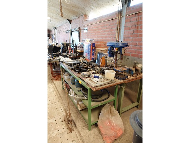 2x metalen werkbank - afbeelding 3 van  3
