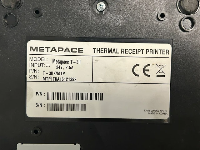2x metapace ticketprinters - afbeelding 3 van  3