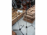 2x microfoonstatief