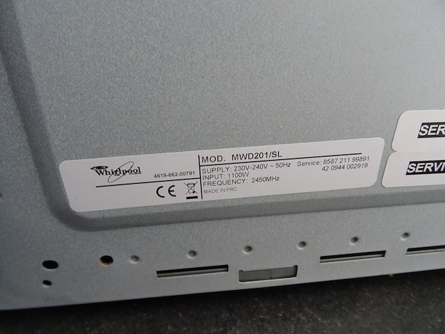 2x microgolf whirlpool/siemens - afbeelding 4 van  4