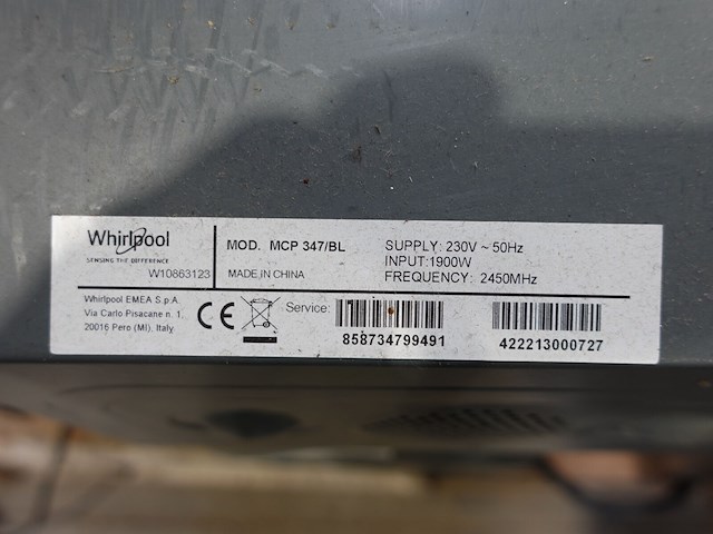 2x microgolfoven whirlpool - afbeelding 6 van  6