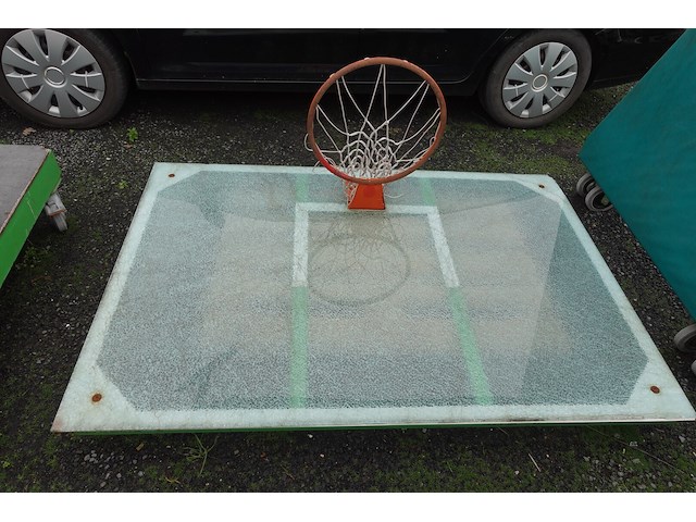 2x mobiele basketbaldoelen - afbeelding 4 van  5