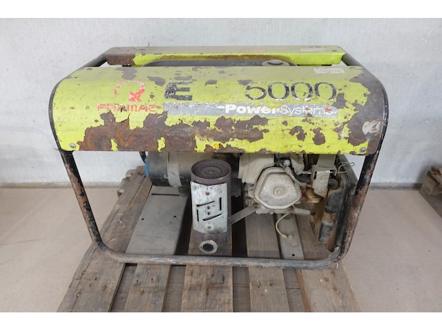 2x mobiele benzine stroomgroep pramac - afbeelding 3 van  6