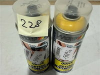 2x motip acryl signaalgeel ral1003 400ml (houdbaar tot 2034) - afbeelding 3 van  3