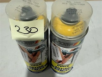 2x motip acryl verkeersgeel ral1023 400ml (houdbaar tot 2034) - afbeelding 3 van  3