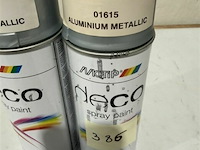 2x motip aluminium metallic 400ml houdbaar tot 2030 - afbeelding 3 van  3