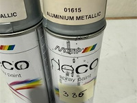 2x motip aluminium metallic 400ml houdbaar tot 2030 - afbeelding 3 van  3