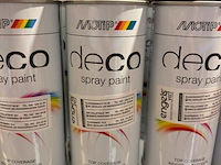 2x motip aluminium metallic 400ml (houdbaar tot 2034) - afbeelding 2 van  2