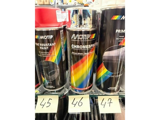 2x motip chrome effect chrome 400ml (houdbaar tot 2034) - afbeelding 3 van  3