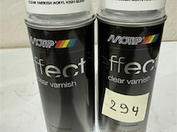 2x motip clear varnish 400ml acryyl high gloss - afbeelding 2 van  3