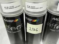 2x motip clear varnish 400ml mat houdbaar tot 2034 - afbeelding 2 van  3
