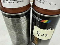 2x motip effect bronze copper 400ml houdbaar tot 2036 - afbeelding 1 van  3