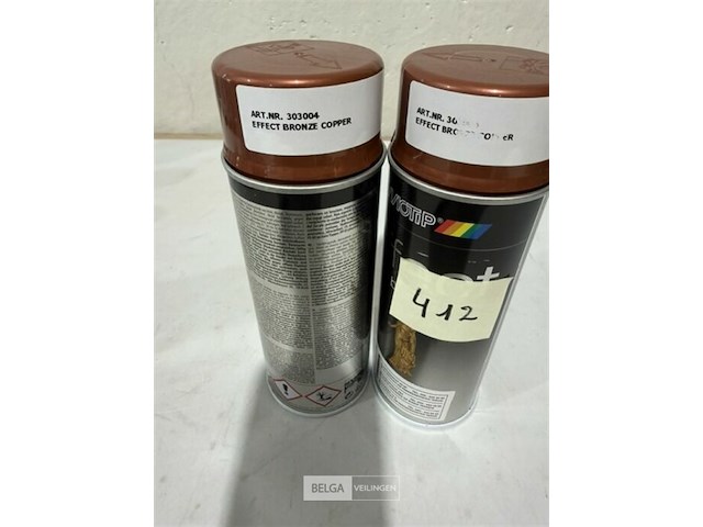 2x motip effect bronze copper 400ml houdbaar tot 2036 - afbeelding 2 van  3