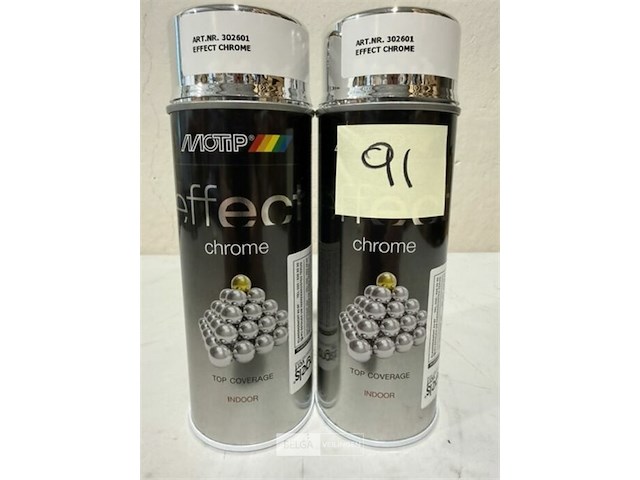 2x motip effect chrome 400ml (houdbaar tot 2034) - afbeelding 2 van  3