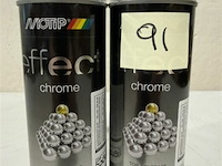 2x motip effect chrome 400ml (houdbaar tot 2034) - afbeelding 2 van  3