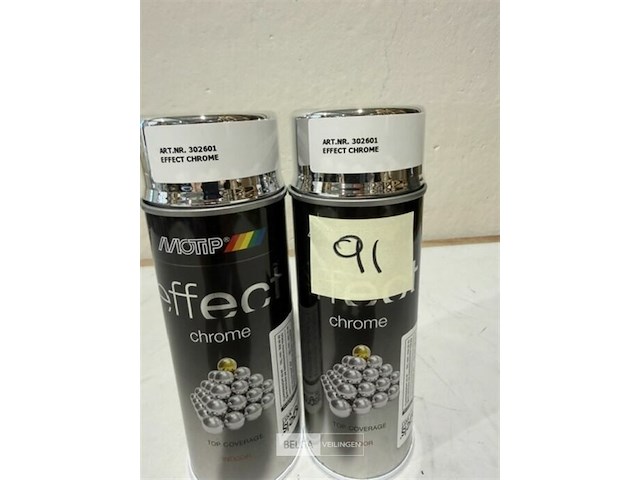 2x motip effect chrome 400ml (houdbaar tot 2034) - afbeelding 3 van  3