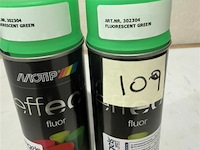 2x motip fluo groen 400ml (houdbaar tot 2034) - afbeelding 3 van  3