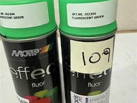 2x motip fluo groen 400ml (houdbaar tot 2034) - afbeelding 3 van  3