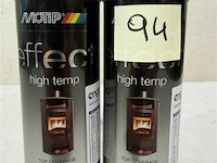 2x motip hittebestendig (800°c) antraciet 400ml (houdbaar tot 2034) - afbeelding 1 van  3