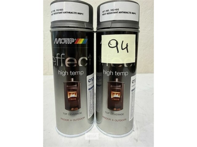 2x motip hittebestendig (800°c) antraciet 400ml (houdbaar tot 2034) - afbeelding 2 van  3