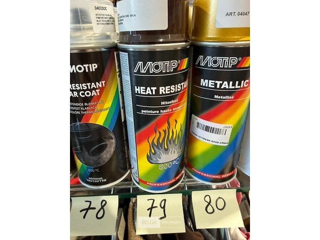 2x motip hittebestendig bruin 400ml (houdbaar tot 2034) - afbeelding 3 van  3