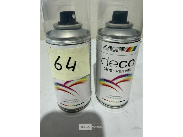 2x motip hoogglans vernis 150ml (houdbaar tot 2034) - afbeelding 2 van  3