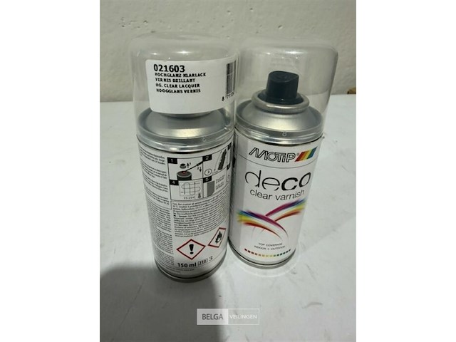 2x motip hoogglans vernis 150ml (houdbaar tot 2034) - afbeelding 3 van  3