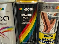 2x motip metallic gold 400ml (houdbaar tot 2034) - afbeelding 1 van  3
