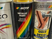 2x motip metallic gold 400ml (houdbaar tot 2034) - afbeelding 3 van  3