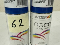 2x motip middenblauw ral5010 150ml (houdbaar tot 2034) - afbeelding 1 van  3